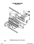 Diagram for 02 - Control Panel, Lit/optional