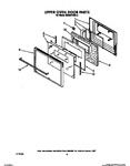 Diagram for 05 - Upper Oven Door