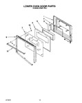 Diagram for 07 - Lower Oven Door