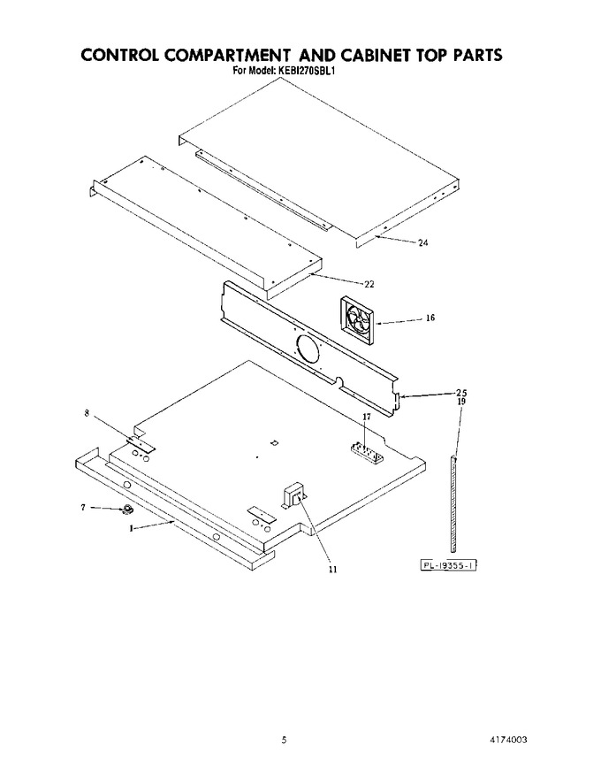 Diagram for KEBI270SBL1