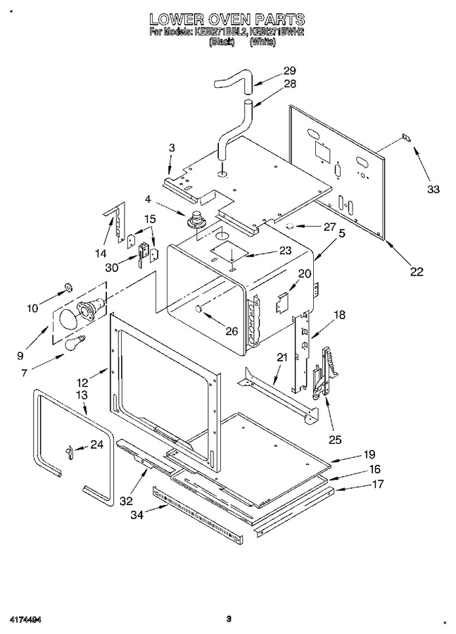 Diagram for KEBI271BWH2