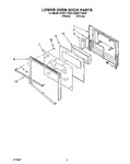 Diagram for 06 - Lower Oven Door