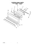 Diagram for 03 - Control Panel, Lit/optional