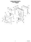 Diagram for 03 - Oven Door Parts