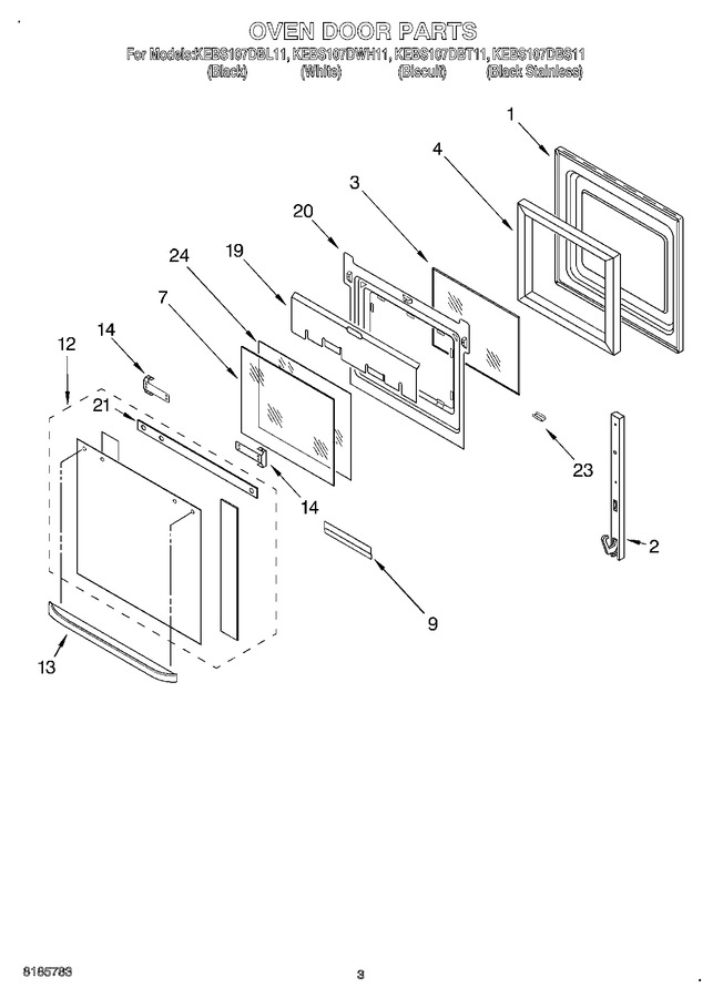 Diagram for KEBS107DBS11