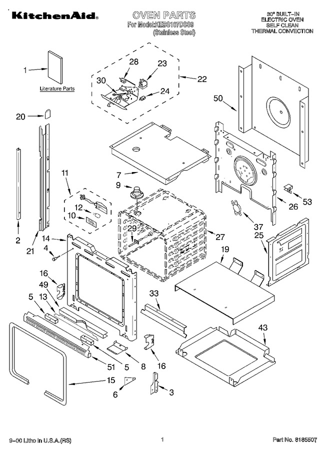 Diagram for KEBS107DSS9