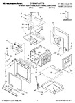 Diagram for 01 - Oven Parts