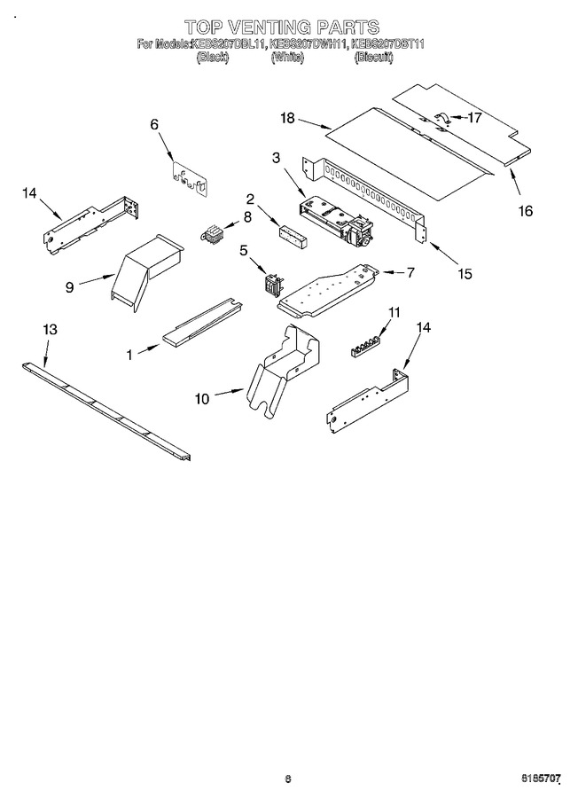 Diagram for KEBS207DWH11