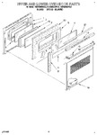 Diagram for 07 - Upper And Lower Oven Door