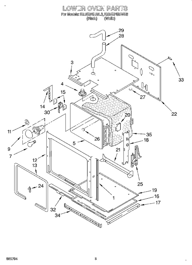 Diagram for KEBS246BWH3