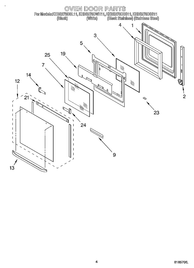 Diagram for KEBS278DWH11