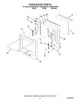 Diagram for 03 - Oven Door Parts