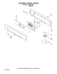 Diagram for 02 - Control Panel Parts