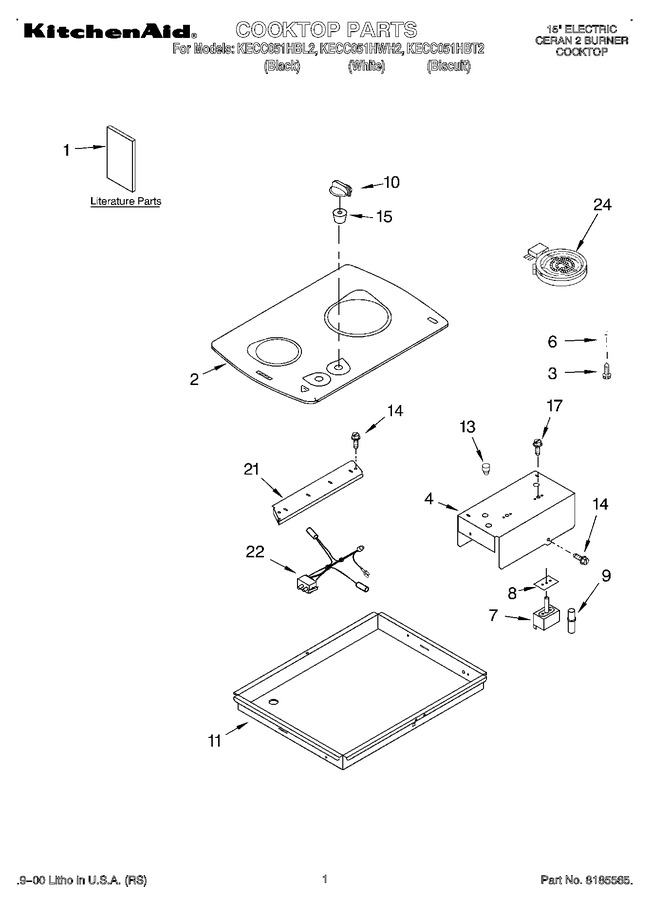 Diagram for KECC051HWH2