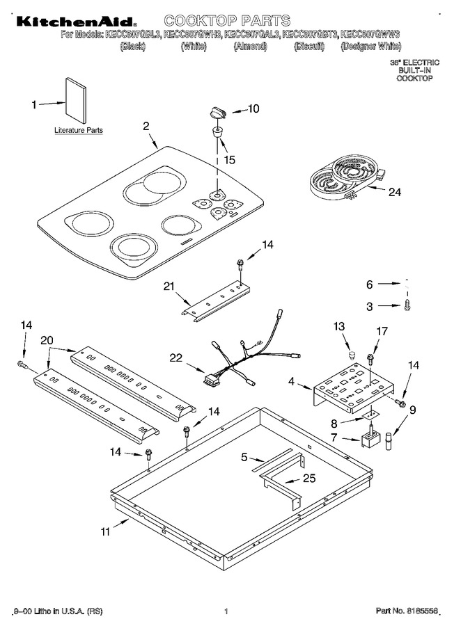 Diagram for KECC507GWW3