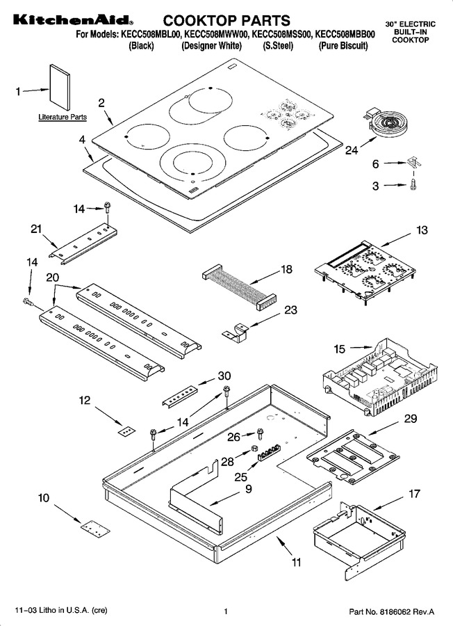 Diagram for KECC508MWW00