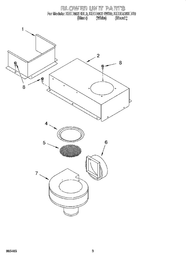 Diagram for KECD805HBL0