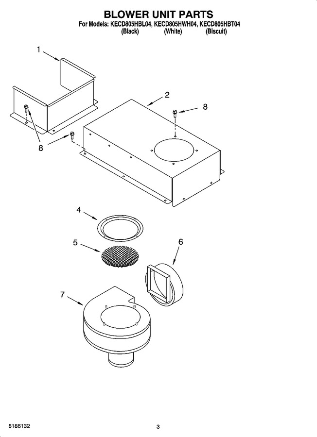 Diagram for KECD805HWH04