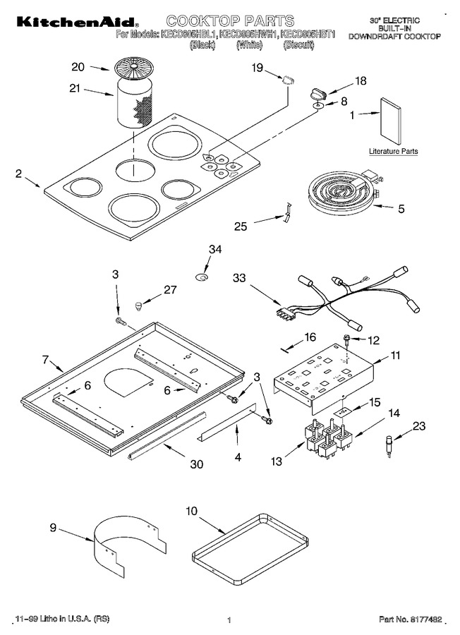 Diagram for KECD805HBL1