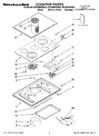 Diagram for 01 - Cooktop Parts