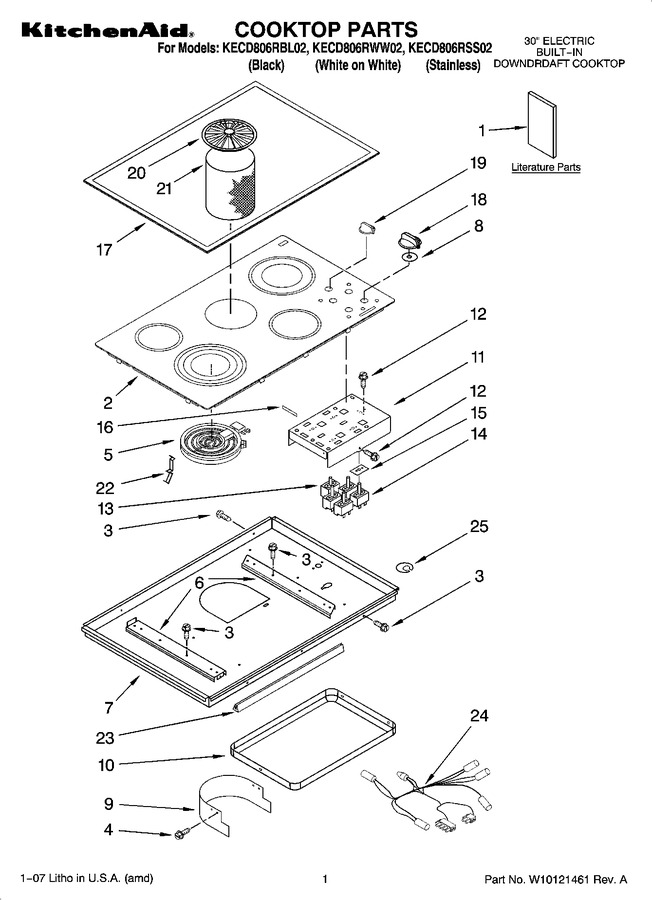 Diagram for KECD806RWW02