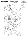 Diagram for 01 - Cooktop Parts