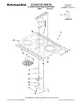 Diagram for 01 - Cooktop Parts