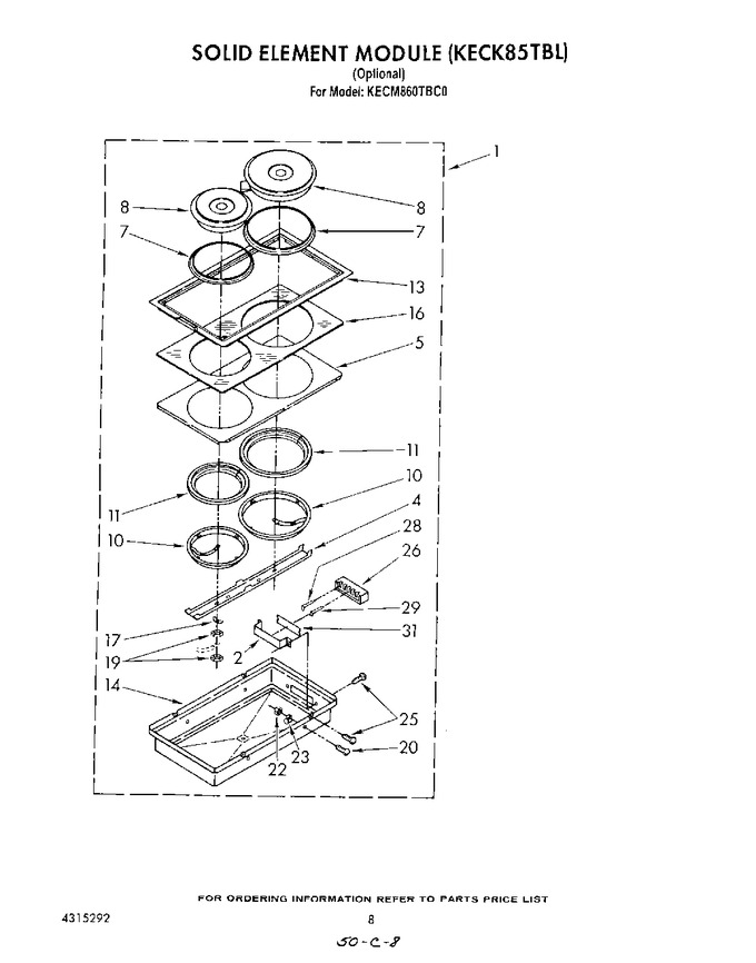 Diagram for KECM860TBC0