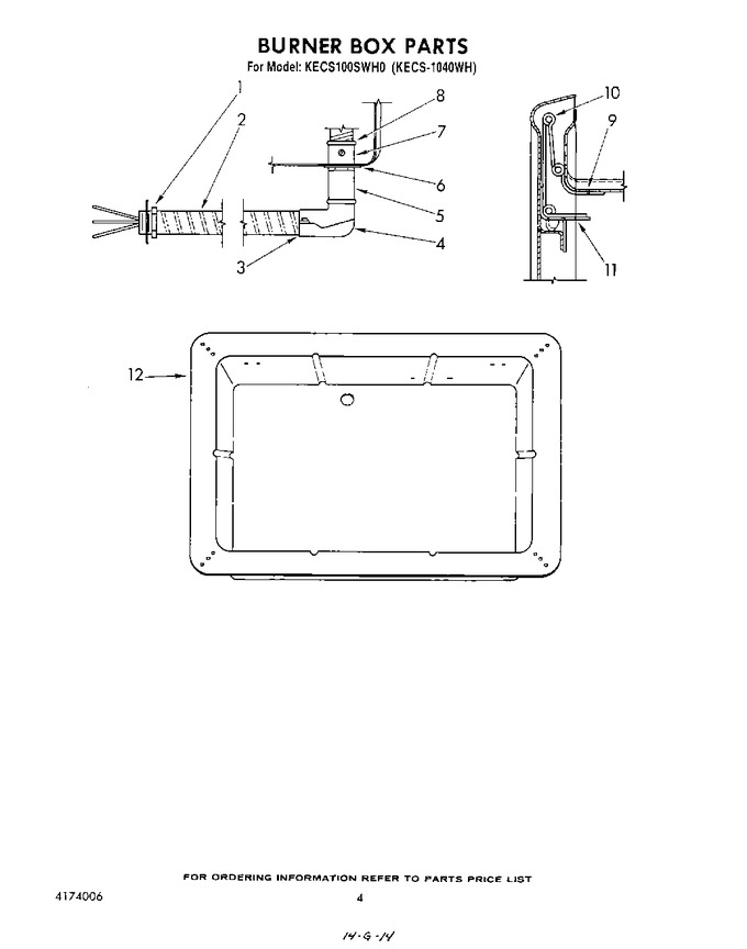 Diagram for KECS1040WH