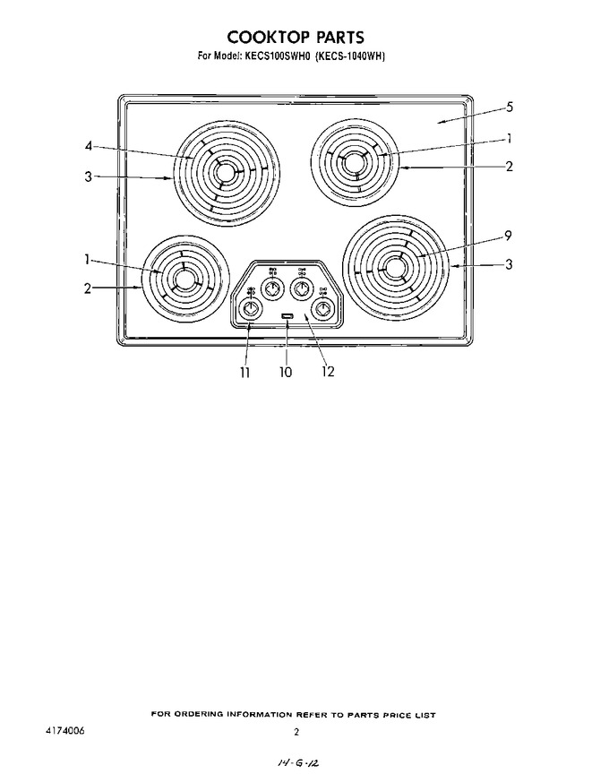 Diagram for KECS100SWH0