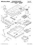 Diagram for 01 - Cooktop Parts, Optional Parts