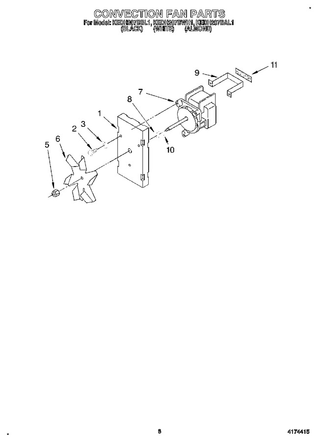 Diagram for KEDH207BWH1