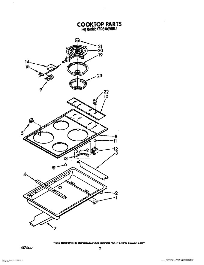 Diagram for KEDS100WAL1