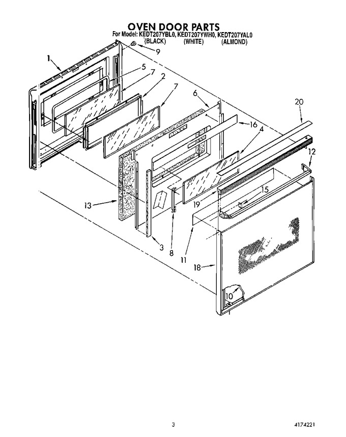 Diagram for KEDT207YWH0