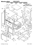 Diagram for 01 - Oven Parts