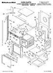 Diagram for 01 - Oven Parts