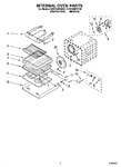 Diagram for 05 - Internal Oven Parts