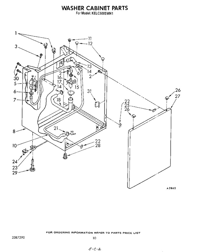 Diagram for KELC500SWH1