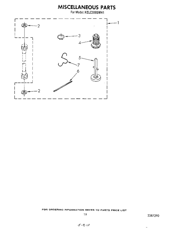 Diagram for KELC500SWH1