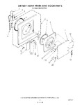 Diagram for 03 - Dryer Front Panel And Door