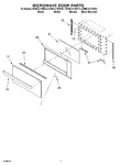 Diagram for 09 - Microwave Door Parts, Miscellaneous Parts