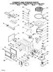 Diagram for 06 - Cabinet And Stirrer Parts