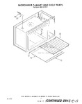 Diagram for 07 - Microwave Cabinet And Shelf