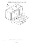 Diagram for 07 - Microwave Cabinet And Shelf