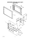 Diagram for 05 - Microwave Door And Latch