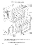 Diagram for 13 - Microwave Door