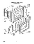 Diagram for 13 - Microwave Door