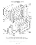 Diagram for 13 - Microwave Door