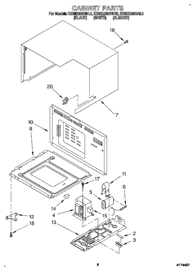 Diagram for KEMS306BWH0