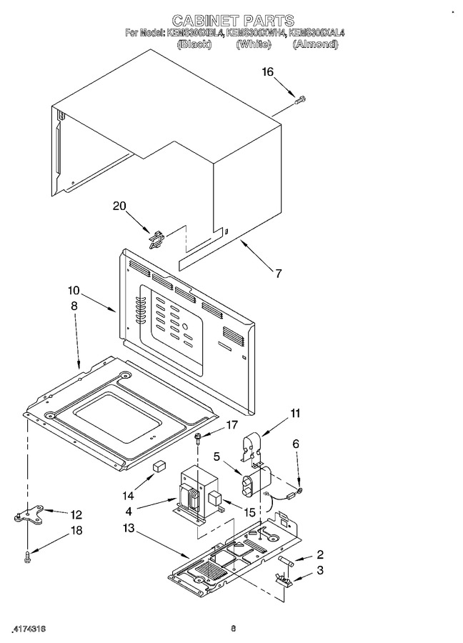 Diagram for KEMS306XBL4